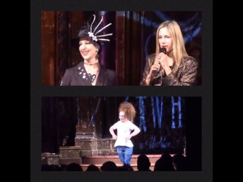 Stage Screen and In Between with HELEN - NYFW 2017 ART HEARTS - Mira Sorvino and Madeline Stuart