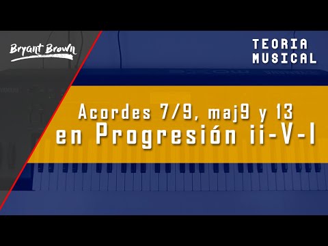 Acordes 7/9, maj9 y 13 en progresión 2-5-1 | Ejercicio para pianistas