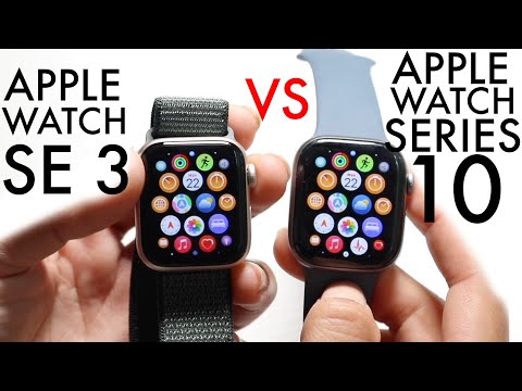 Apple Watch SE 3 Vs Apple Watch Series 10! (Comparison) (Review)