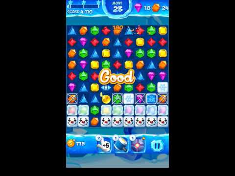 Jewel Pop Mania:Match 3 Puzzle Level 35 ( Jewel Ice Episode ) - Walkthrough ( No Booster )