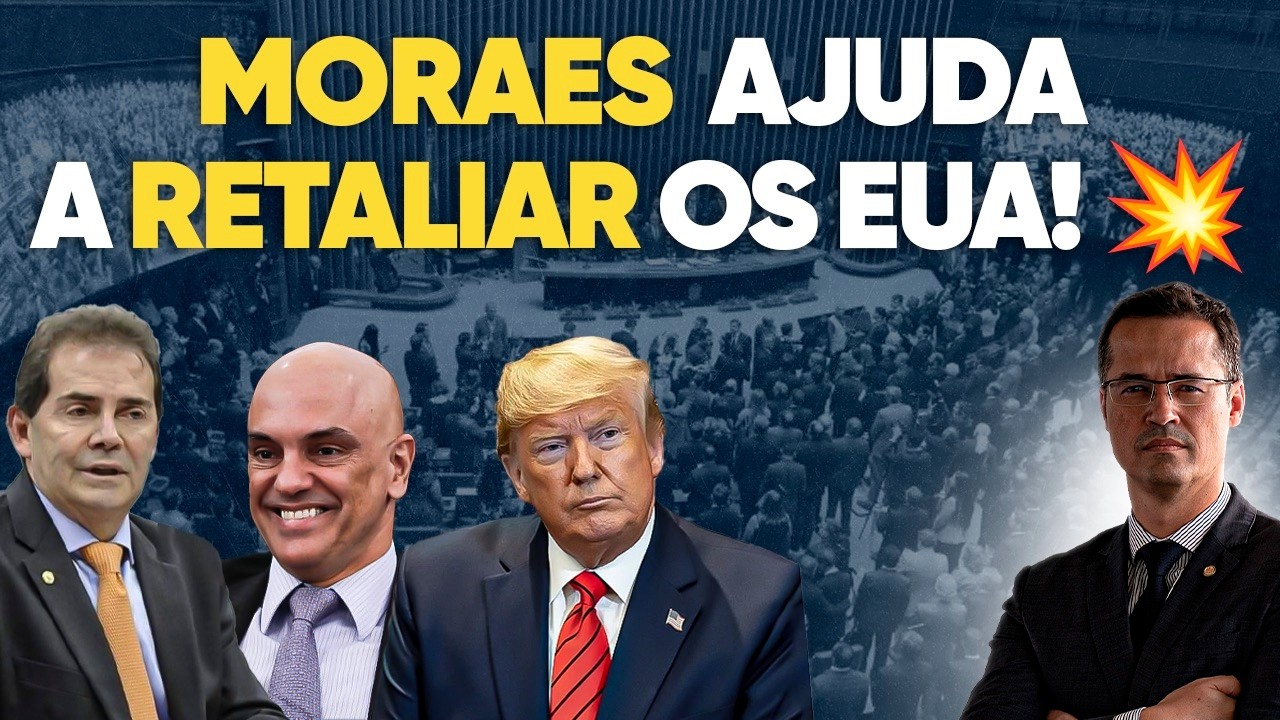 🚨 Escândalo: Moraes ajudou a escrever projeto de retaliação contra os EUA! 🤯