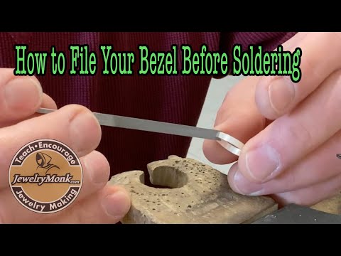 How to File Your Bezel Before Soldering