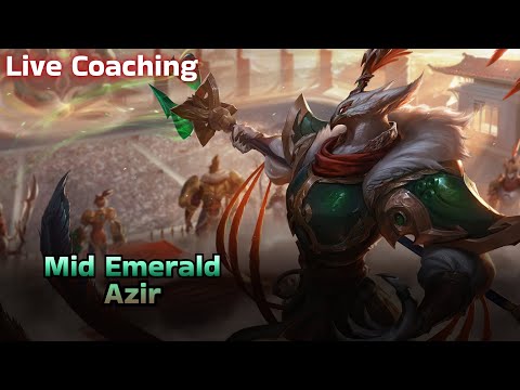 Azir vs Veigar | LoL Mid Live Coaching