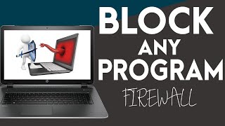 How to block any program using firewall advanced rule in Hindi //restrict internet for any program