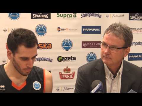 FEC: Śląsk Wrocław vs. Boras Basket - konferencja prasowa