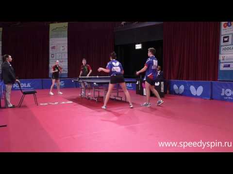 SIDORENKO-TAILAKOVA vs DARCIS-LOYEN,  2016 World Junior Table Tennis Championships,FHD