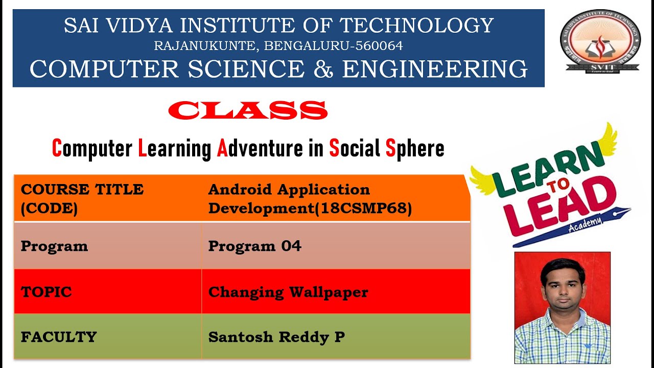 Changing Wallpaper(Android Program 4)