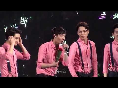 150531 The EXO'luXion in SHANGHAI - Ment (GO Fighting 소개)