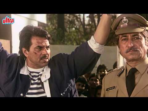 धर्मेंद्र vs शक्ति कपूर: देखिए जबरदस्त टक्कर | Dharmendra | Paap Ki Aandhi (1991) | Action Movie