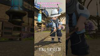 牧場仕事！ファッションアクセサリー「ピッチフォーク」 #FF14
