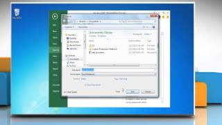 How to set password to an Excel 2013 File