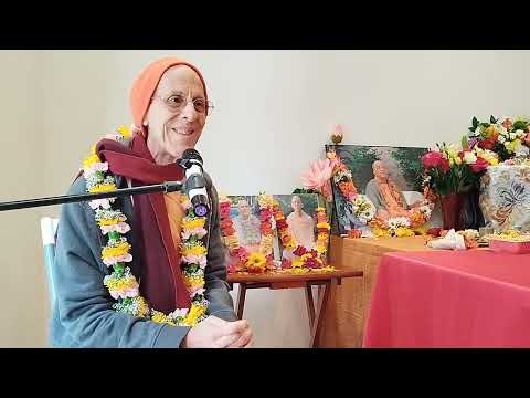 Kadamba Kanana Swami's Tirobhav | HH Jayadvaita Swami | Iskcon NYC | 15 March 2025