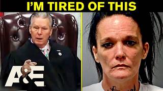 Repeat Offender Explodes After Bond Request Denied | Court Cam | A&E
