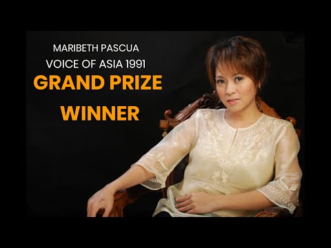 VOICE OF ASIA WINNER 1991 | MARIBETH PASCUA