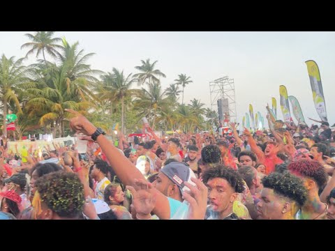 Island Crashers 2022 Beach Festival in Pigeon Point, Tobago, Caribbean.  A Three Day Fete/Party !