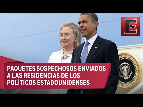 ÚLTIMA HORA: Interceptan paquetes explosivos dirigidos a Obama y Clinton Video