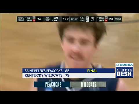 Saint Peter's shocks No. 2 seed Kentucky 85-79 in OT