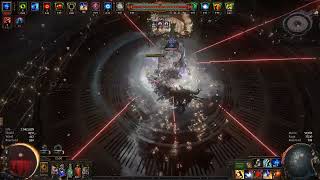 Path of Exile 3.25 Warden Flicker without Farrul with enough DMG and Defence