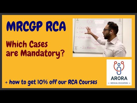MRCGP RCA: Which Cases are Mandatory?