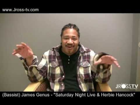 James Ross @ (Bassman) James Genus - "Saturday Night Live & Herbie Hancock - www.Jross-tv.com