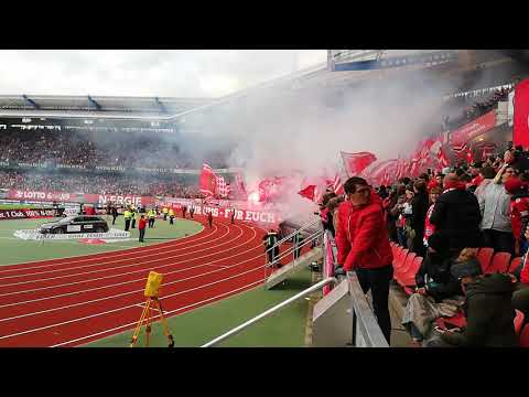 Fc Bayern zu Gast in Nürnberg mit großer Pyro Show
