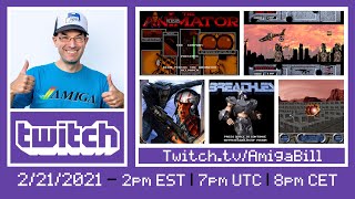 2/21/2021 Commodore Amiga - Exclusive Demo of New Amiga Game Bean vs The Animator & 3D FPS Games