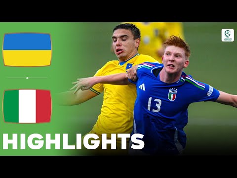 Italy vs Ukraine | What a Game | Highlights | U19 European Championship 21-07-2024