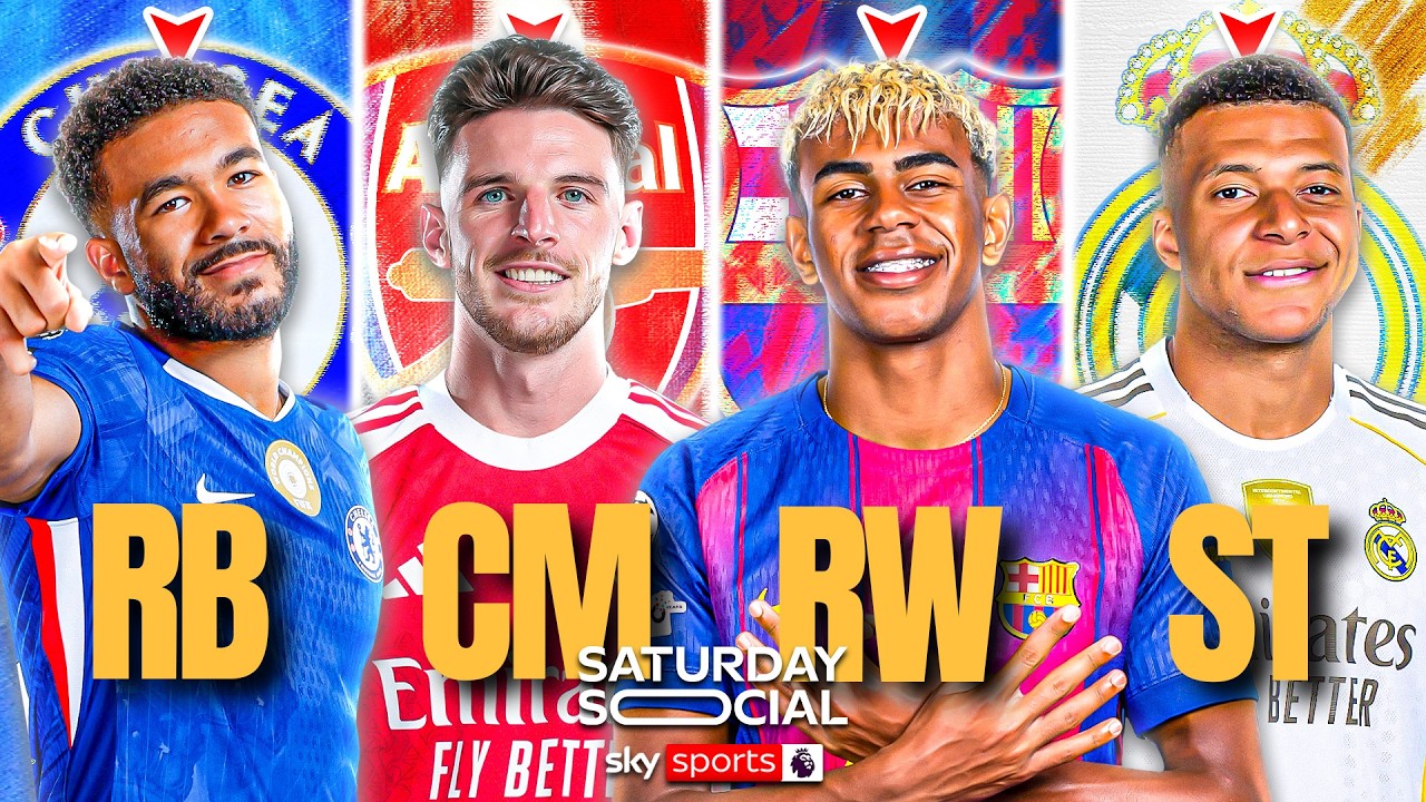 Picking the BEST Champions League player in EACH position! 🏆 | Saturday Social