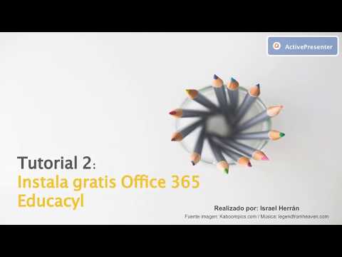 Instalación de Office 365 EducaCyL en tu ordenador