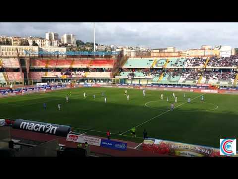 Catania Casertana  0=1 nel finale goal annullato e i tifosi della nord che abbandonano gli spalti