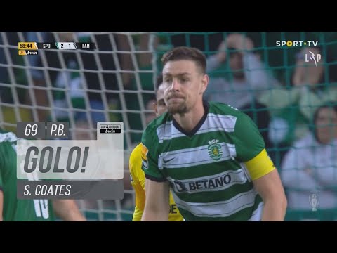Goal | Golo S. Coates: Sporting 2-(1) Famalicão (Liga 22/23 #30)