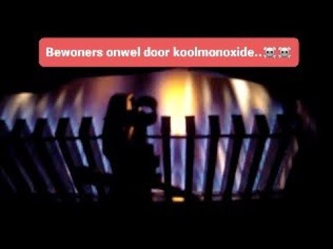Bewoners onwel door koolmonoxide van geiser..☠☠