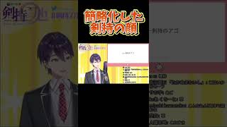 ひらがな一文字で表される剣持【剣持刀也】【剣持配信切り抜き】 #にじさんじ #剣持刀也 #剣持 #切り抜き #vtuber