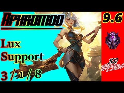Aphromoo as Lux Support | S9 Patch 9.6 | Full Gameplay