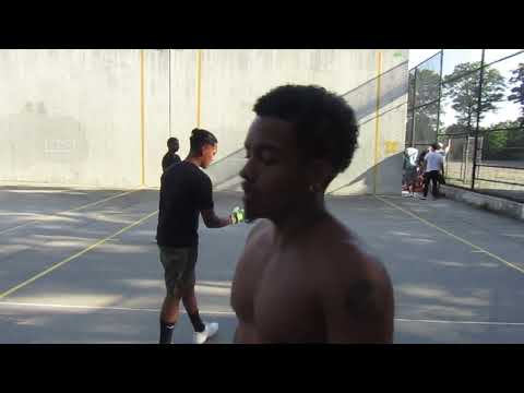 Hoover Park - Jeff & Leyva vs Patrick & Vic D - Doubles - Filmed By Handball Social - 7.13.2022
