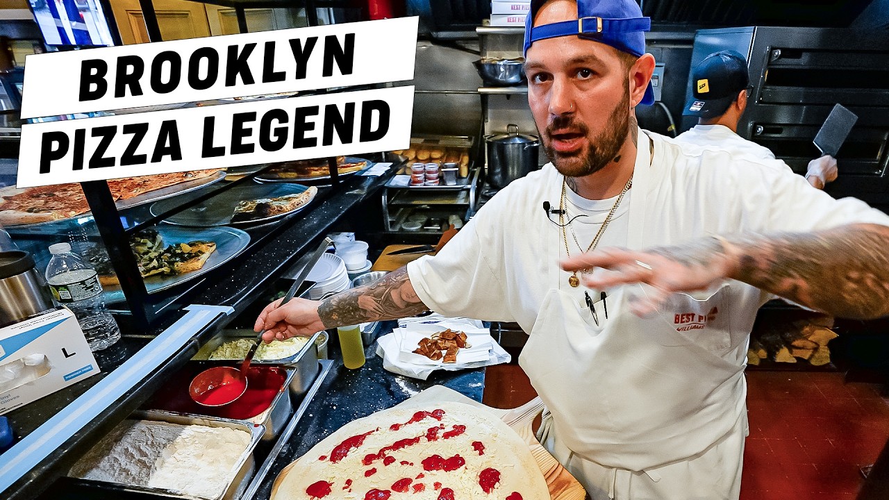 Day in the Life of a Brooklyn Pizza Legend 🍕(ft Frank Pinello)