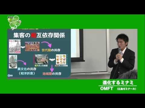 大阪経済大学ZEMI-1グランプリ2013　チーム：OMFT「進化するミナミ」