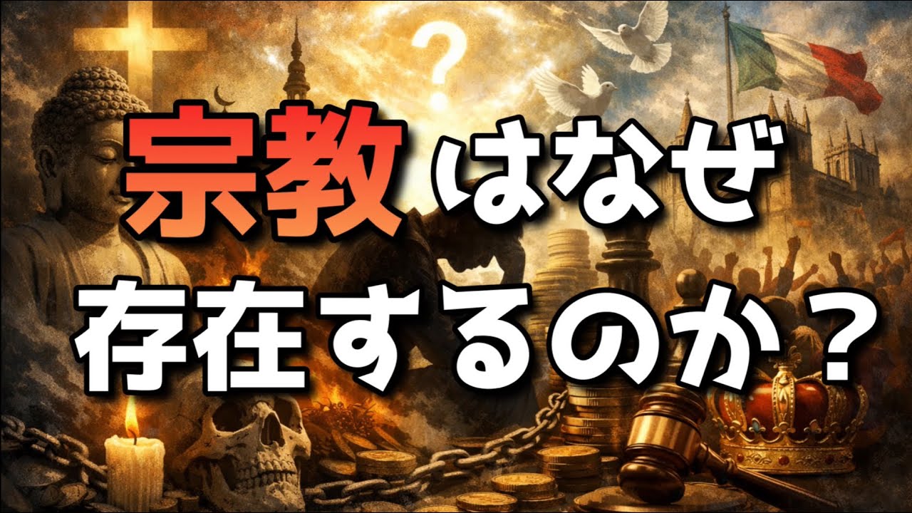 宗教はなぜ無くならないのか？『簡単解説』