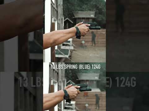 Radian Weapons Compressor Guide Rod Spring Comparisons with 115g and 124g 9mm