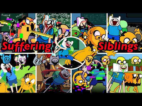 [FNF BETADCIU] Suffering Siblings but ALL pibby Finn AND Jake sing it
