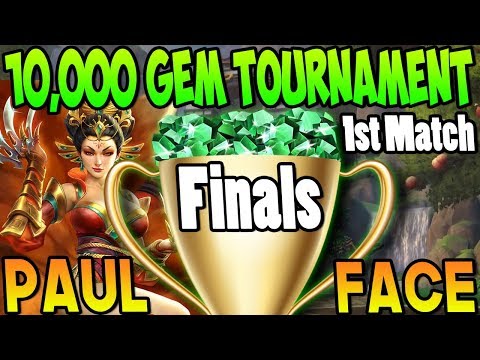 10,000 SMITE GEM DUEL TOURNAMENT FINALS - Paul vs Face | #1