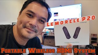 Lemorele P20 Portable Wireless HDMI System Unboxing and Quick Test