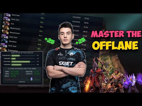 How To Always WIN your Lane as an Offlaner ( Pos 3 Guide )