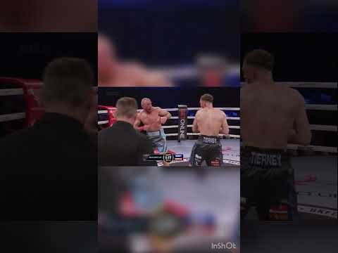 Tierney vs Christie round 3 BKFC Birmingham! #boxing #fight #bkfc