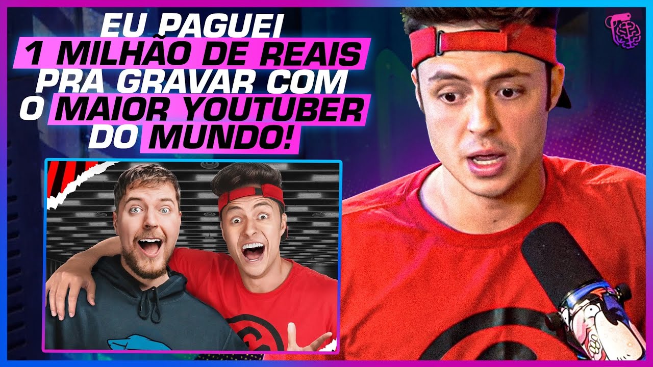 [EXCLUSIVO] “O MR BEAST é BIZARRO!” ENALDINHO conta COMO foi GRAVAR com o MR BEAST