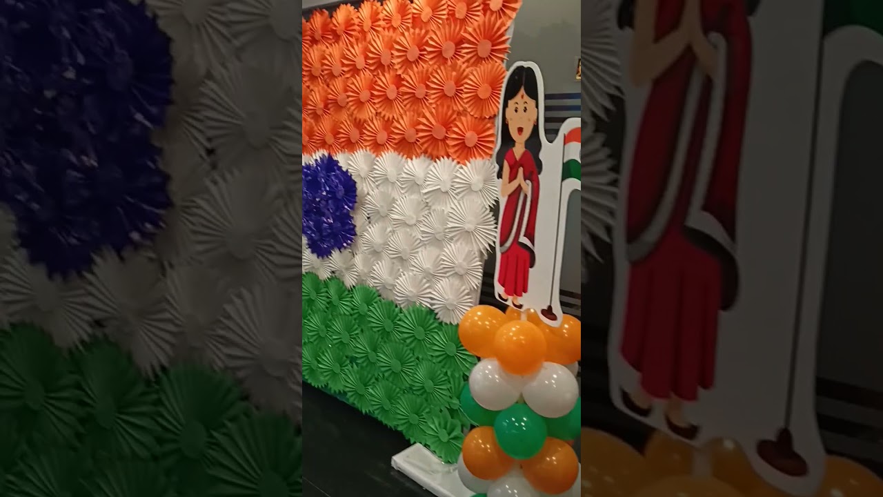 75th Independence Day Decoration 8285297156 | Independence Day Office Decoration | 15 August Decor