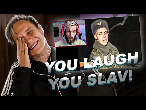 You Laugh You Lose: PewDiePie vs. Slavic Guy Reaction