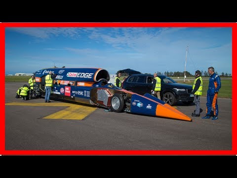 1000mph bloodhound ssc successfully completes first test