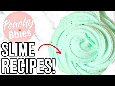 TESTING PEACHYBBIES SLIME RECIPES! Video