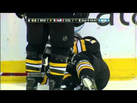 Savard injured by Hunwick